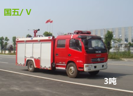 東風多利卡3噸水罐消防車（國五）
