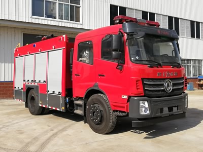 國六  6噸東風水罐消防車