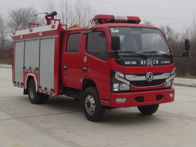 東風(fēng)多利卡2.5噸水罐消防車