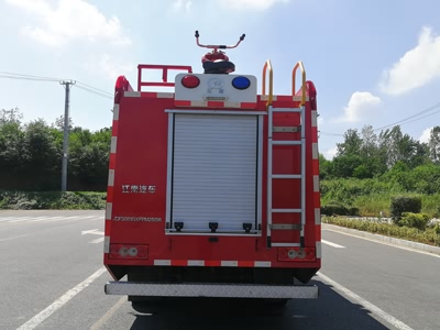 3噸四驅越野森林水罐消防車