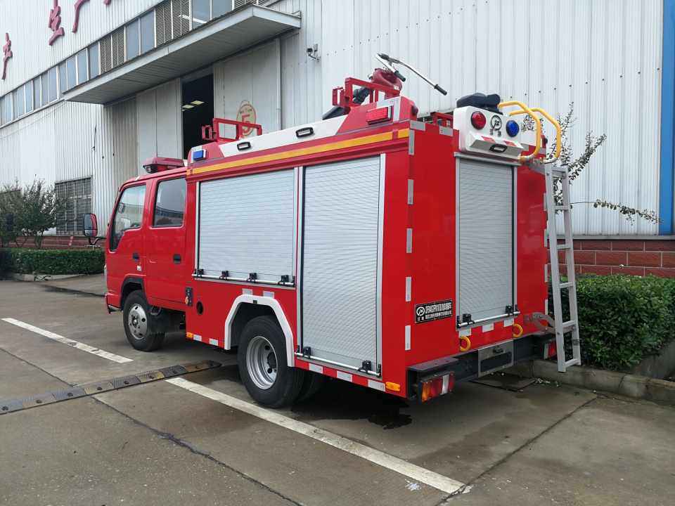 藍牌1噸五十鈴水罐消防車